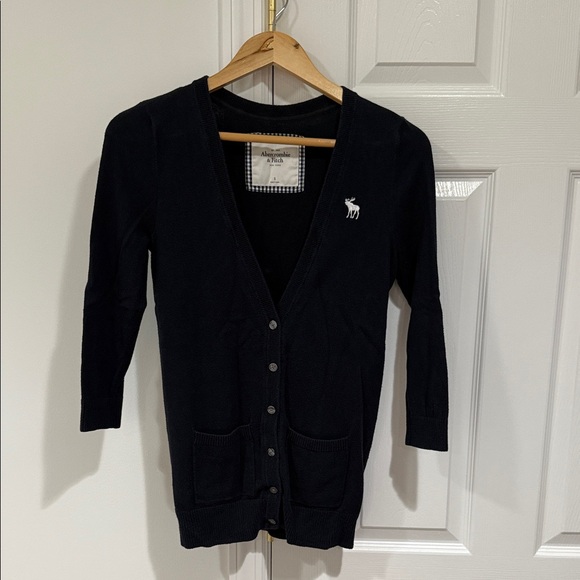 Abercrombie & Fitch Sweaters - Abercrombie & Fitch Navy Cardigan Sweater